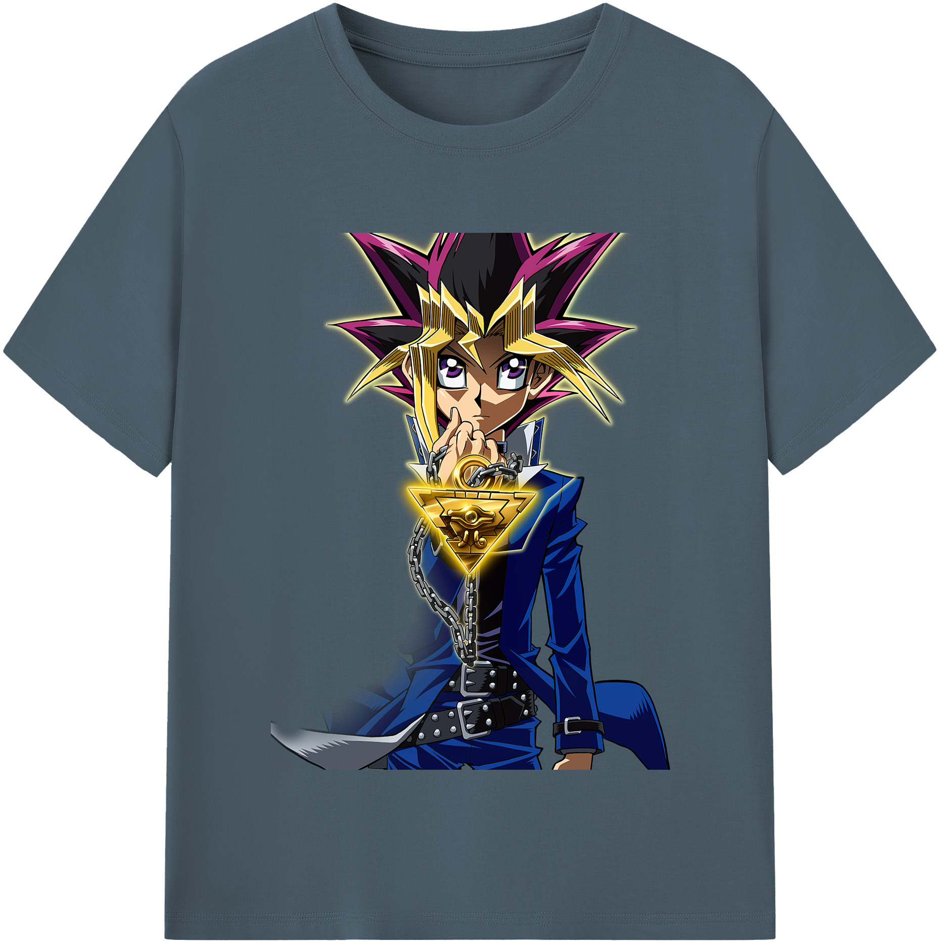 （画像用） 遊☆戯☆王 Yu-Gi-Oh! 綿100％半袖Tシャツ（フロントプリント）